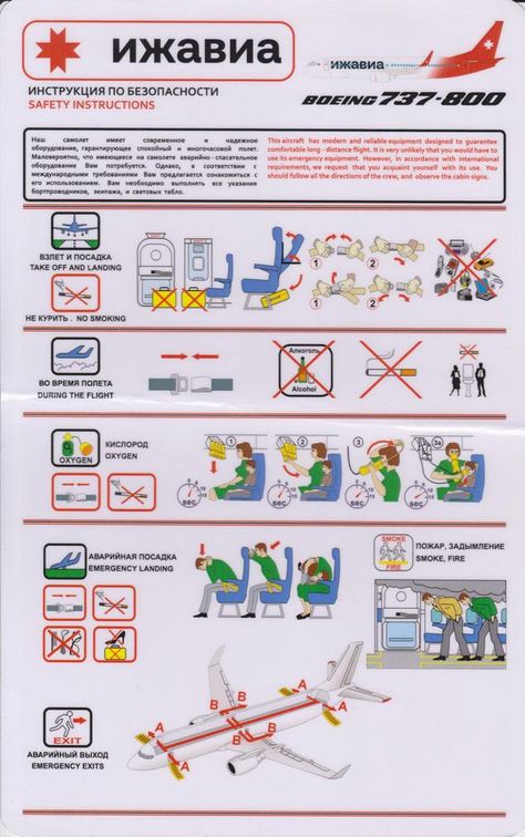 Airplane Safety, Safety Poster, Safety Posters, Boeing 737, Flight, Prada, Map