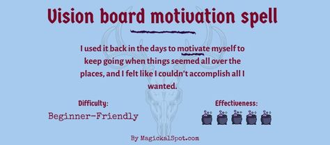 Very Powerful Motivation Spells [& Guide to Make a Special Oil] Motivation Spells, Motivation Spell, Vision Board Motivation, Board Motivation, Motivate Myself, Internal Motivation, Spells That Actually Work, Prosperity Spell, Study Related