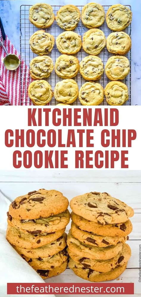 Kitchenaid Stand Mixer Recipes, Kitchenaid Mixer Recipes, Easy Cookies Recipes, Best Cookies Recipes, Stand Mixer Recipes, Kitchenaid Recipes, Cookies Recipes Easy, Kitchen Aide, Cookies Best