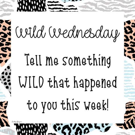 JULY Social Media Calendar Wednesday Engagement Post, Interactive Posts Facebook, Wild Wednesday, Online Party Games, Mary Kay Facebook, Interactive Facebook Posts, Facebook Engagement Posts, Something Wild, Body Shop At Home