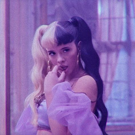 Melanie Martinez Purple, Purple Aesthetic, Melanie Martinez, Purple, Hair