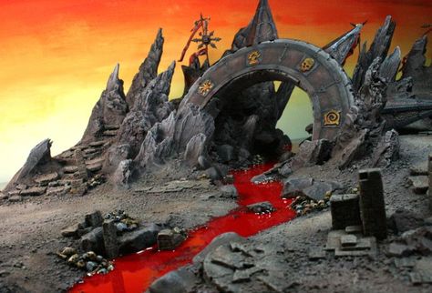 Terrain Talk Megathread, Q&A, and Awesome New Pictures - 3T-Studios is back on Dakka! - Forum - DakkaDakka | You better boost before you post. Lava Terrain, Warhammer Tabletop, Dnd Minis, Warhammer Terrain, 40k Terrain, Dungeon Master's Guide, Game Terrain, Dungeons And Dragons Miniatures, Fantasy Props