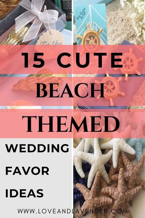 Wedding Favors For Beach Wedding, Diy Beach Wedding Favors, Beach Birthday Party Favors For Adults, Beach Theme Engagement Party Ideas, Wedding Favors For Guests Beach Theme, Ocean Themed Wedding Favors, Beach Theme Party Favors For Adults, Beach Wedding Guest Favors, Beach Decorating Ideas For Party Diy