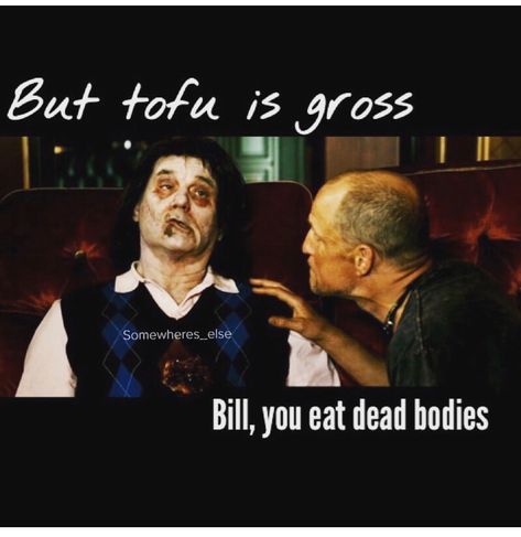 #zombie #vegan #govegan Anti Vegan Humor, Vegan Jokes, Reasons To Be Vegan, Vegetarian Memes, Vegan Vibes, Vegan Memes Humor, Vegan Memes Funny, Vegan Memes Funny Truths, Vegetarian Lifestyle