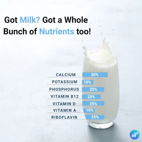 Milk is one of the most nutritious drinks in the world. . Know about the splash of Vitamins & Minerals that your milk contains . #milk #nutrition #calcium #vitamins #benefits #haptofit Vitamins Benefits, Benefits Of Milk, Milk Nutrition, Biology Facts, Calcium Vitamins, Vitamin B12, Vitamin D, Vitamins And Minerals, Biology