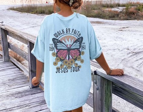 Jesus Merch, Bible Verse Shirts, Pray Shirt, Catholic Shirt, Jesus Clothes, Aesthetic Christian, Christian Hoodies, Faith Clothing, Rodeo Shirts