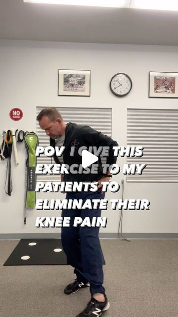 Mark Powicki DPT 👨‍⚕️ on Instagram: "KNEE PAIN/KNEE INSTABILITY?👇🏻👇🏻

Getting rid of knee pain is easy when you strengthen the the core, glutes and hamstrings along with the quads💯

💥PS: Follow me @powickiphysicaltherapy for more tips on how to get out of knee pain

This exercise does that and provides stability to the knee as well as to the core and the entire kinetic chain👀

Perform 2-3 sets on each leg changing directions each set. Try to build up to a minute + on each leg💪🏻

FOLLOW ME @powickiphysicaltherapy me for more tips on how to live a pain free life🔥

#kneepain #kneerehab" Knee Instability, Free Life, Knee Pain, Pain Free, The Knee, Follow Me, Chain, Instagram