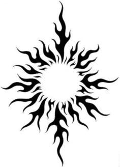 Flame Sun Tattoo, Fire Sun Tattoo, Celtic Sun Tattoo, Dark Sun Tattoo Designs, Gothic Sun Tattoo, Sun Tattoo Meaning, Horus Tattoo, Moon Sun Tattoo, Sun Tattoo Designs