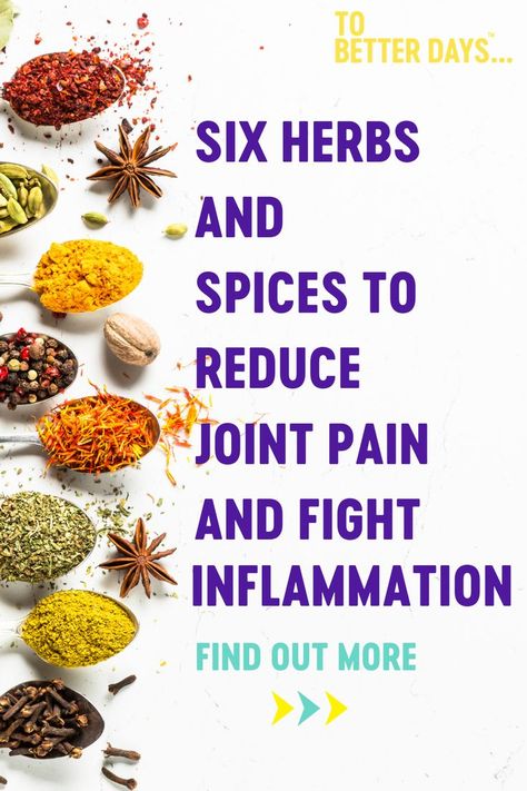 Pin on healthy arthritis herbs Anti Inflammation Spices, Top Herbs For Health, Herbs For Achy Joints, Herbs For Pain And Inflammation, Herbs For Inflammation, Herb Healing, Foods For Heart Health, Vegan Superfoods, Anti Inflammation Recipes