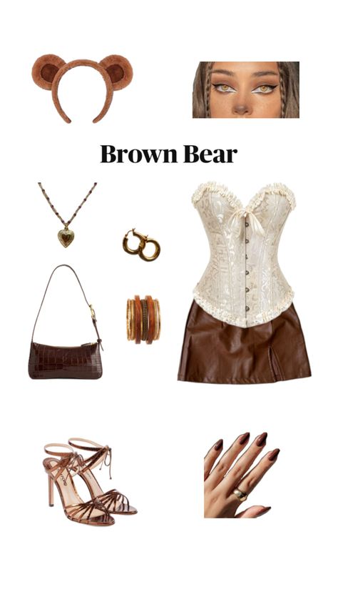 Brown Bear Costume, Bear Halloween Costume, Bear Halloween, Bear Costume, Brown Bear, Halloween Costume, Halloween Costumes, Concert, Halloween