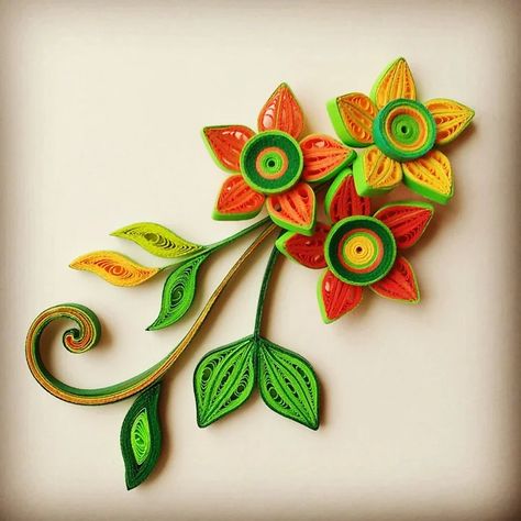 Quilling Images, Quilling Instructions, Quilled Flowers, Paper Quilling Tutorial, Paper Quilling For Beginners, Paper Quilling Flowers, Paper Quilling Cards, Origami And Quilling, Paper Quilling Jewelry