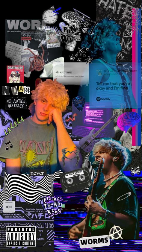 #noahfinnce #noah #noahfinncewallpaper #wallpaper #trans #transicon #transwallpaper #love #tellmethatyourokay #noahfinncefyp Wallpaper Trans, Noah Finnce, Rat Man, Music Is My Escape, Outfit Plan, Feeling Nothing, Band Posters, Pretty Wallpapers, Music Artists