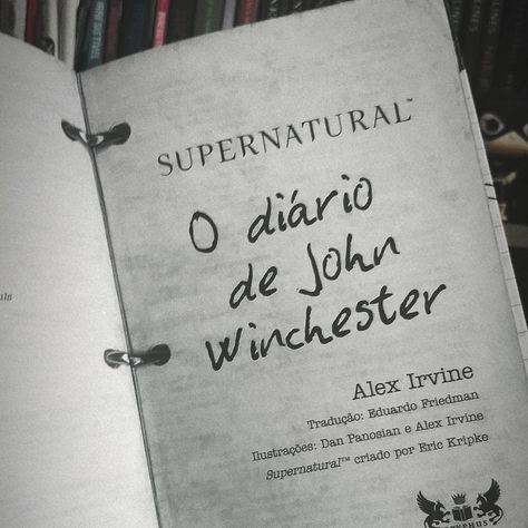 John Winchester, Winchester, Supernatural, Book Cover, Books