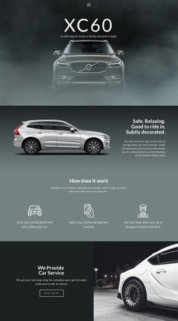 4000+ Free HTML Templates Car Websites, Car Advertising Design, 광고 디자인, Car Brochure, Car Website, Website Design Layout, Volvo Xc60, Car Advertising, Html Templates