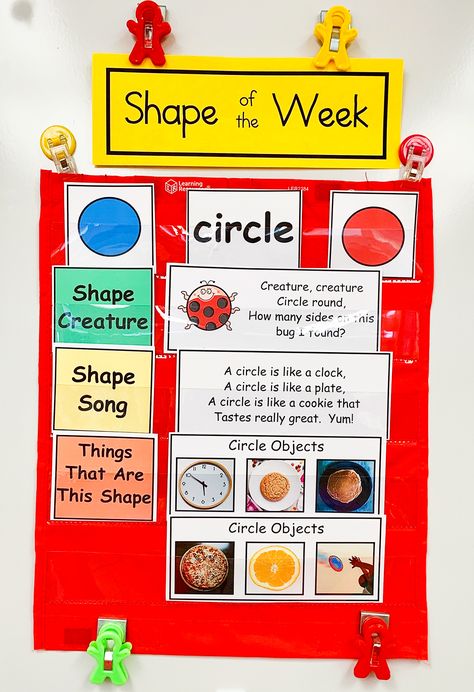 Shape Of The Week, Math Corner, Preschool Displays, Tk Ideas, Classroom Corner, Learning Wall, September Preschool, Math Wall, Preschool Decor