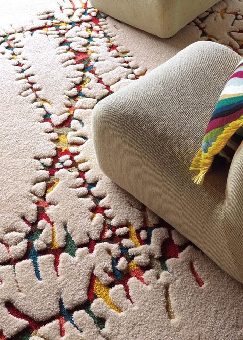 Pierre Frey | Carpets Mattang - Multicolore (FT429001) Tuffed Rug, Rug Makeover, Rug Quotes, Pierre Frey Fabric, Rug Tufting, Rugs Ideas, Axminster Carpets, T Wallpaper, Abstract Paper