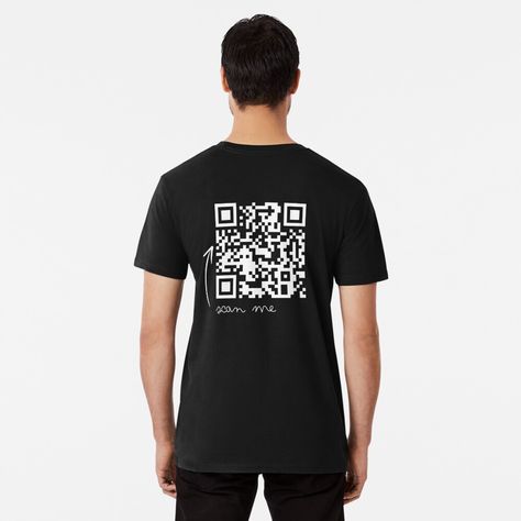 Get my art printed on awesome products. Support me at Redbubble #RBandME: https://www.redbubble.com/i/t-shirt/Sorry-I-m-Tall-QR-Code-Great-on-back-of-shirt-by-compusmurf/164101585.YJ4MM?asc=u Qr Codes, On Back, Qr Code, My Art, Awesome Products, Coding, For Sale, T Shirt, Art