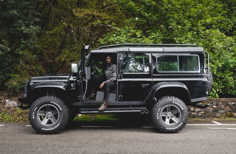 Land Rover Defender - Ares Design Defender 110 Restomod, Ares Design, Land Rover Defender Expedition, Black Defender, Corvette Engine, Bespoke Cars, Bequia, Cars Land, Land Rover Models