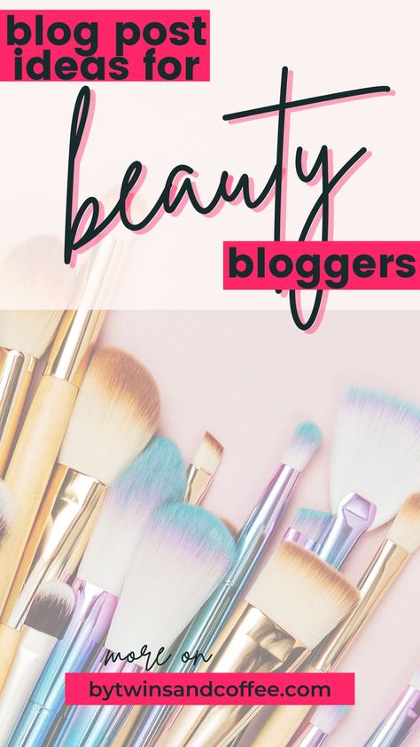 Sharing a collection of blog post ideas for beauty bloggers! These blog post ideas are great for new beauty bloggers looking to grow their audience with fresh content that the beauty niche will love to read! Beauty Influencer Post Ideas, Self Love Blog Topics, Skincare Blog Topics, Beauty Blog Post Ideas, Beauty Blogging, Topic Ideas, Blog Post Topics, Blog Post Ideas, Beauty Influencer