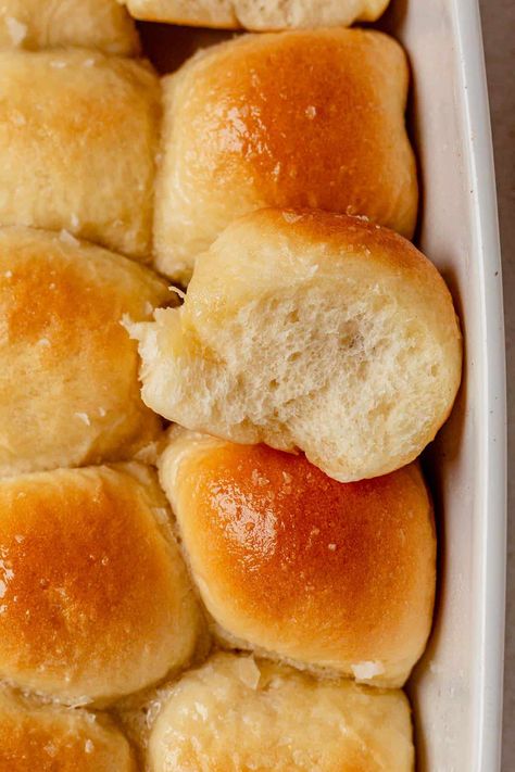 Cottage Cheese Dinner Rolls Cottage Cheese Dinner Rolls, Cottage Cheese Rolls, Cheese Dinner Rolls, Pumpkin And Feta Salad, Cottage Bread, Cottage Cheese Dinner, Cheese Dinner, Cinnamon Honey Butter, Cheese Rolls