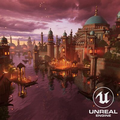 ArtStation - Jaume Rovira Llorca Fantasy Indian, Indian Sunset, Indian Wedding Stage, Environment Projects, Indian City, Rare Gallery Wallpaper, Substance Designer, Gallery Wallpaper, Indian Architecture