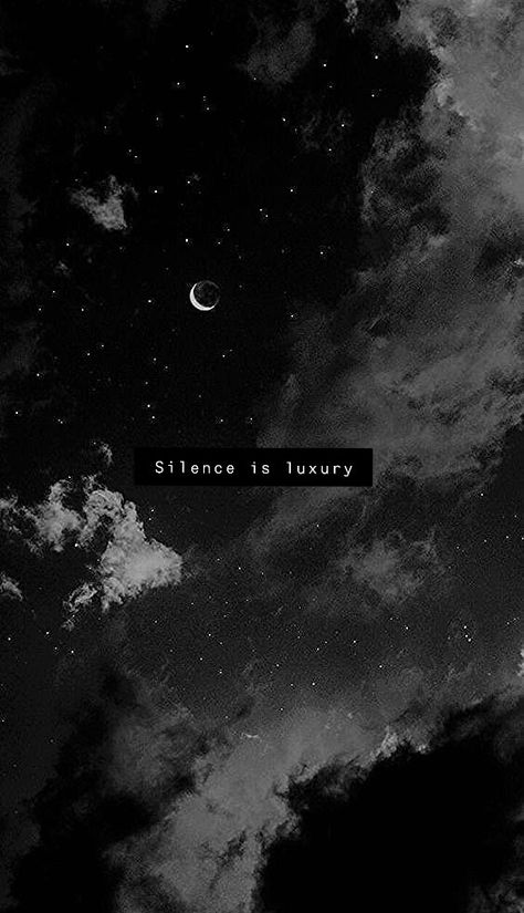 #Silence quote #Aesthetic wallpaper #Dark wallpaper #Night sky wallpaper #Night sky aesthetic Aesthetic Lockscreens Dark, Pic Edit Background, Sky Wallpaper Night, Quote Aesthetic Wallpaper, Night Sky Quotes, Wallpaper Night Sky, Makeup With Eyeshadow, Night Sky Aesthetic, Aesthetic Wallpaper Dark