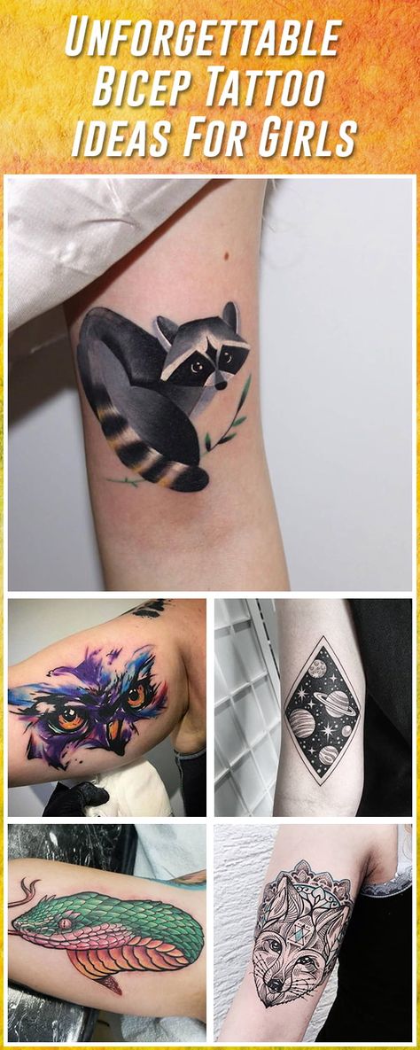 Best Bicep Tattoos for Women Bicep Tattoos For Women, Bicep Tattoo Ideas, Bicep Tattoo Women, Bicep Tattoos, Inner Arm Tattoos, Inner Bicep Tattoo, Inner Arm Tattoo, Cloud Tattoo, Bicep Tattoo