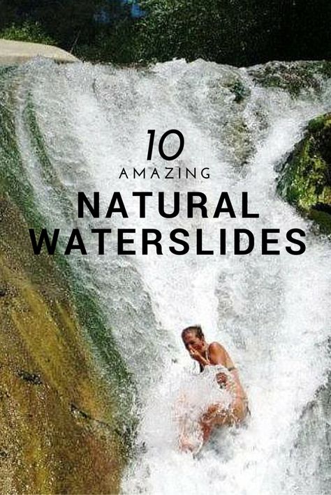 Natural Water Slide, Slide Rock, Big Valley, Natural Waterfalls, Weather Channel, Summer Destinations, The Weather Channel, Swimming Holes, Water Slide