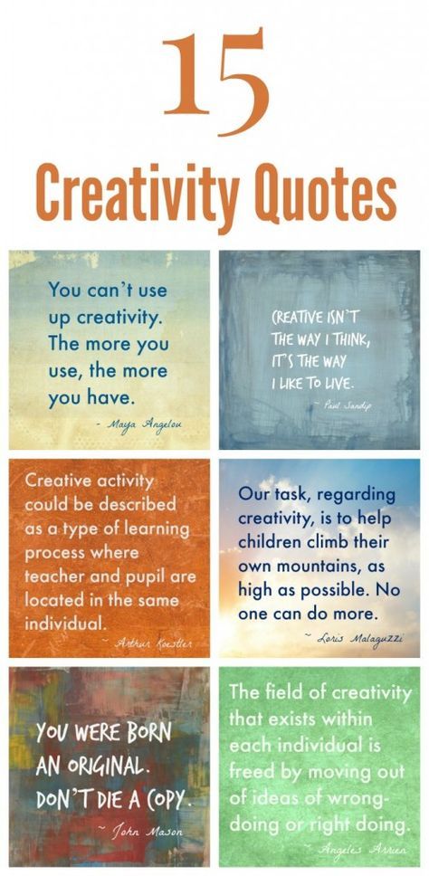 15 Creativity Quotes to Inspire You Quotes Creative, Painting Quotes, Have Inspiration, Artist Quotes, Craft Quotes, Creativity Quotes, Creative Learning, Quotes To Inspire, Art Classroom