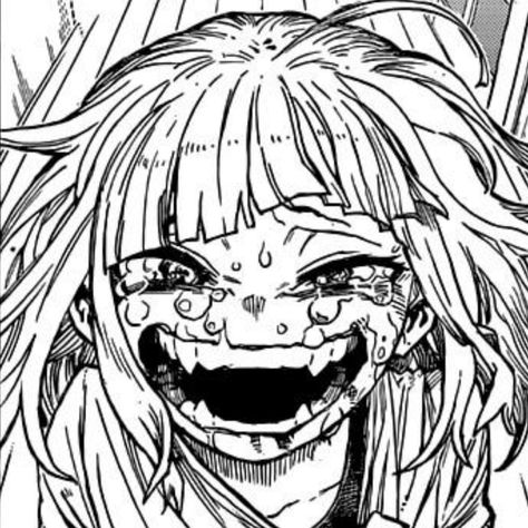 Toga Himiko Hair Down, Himiko Toga Manga Panels, Mha Toga Manga, Toga Himiko Manga Icons, Toga Manga Panels, Manga Art Panels, Himiko Toga Manga, Toga Himiko Manga, Mha Manga Panels