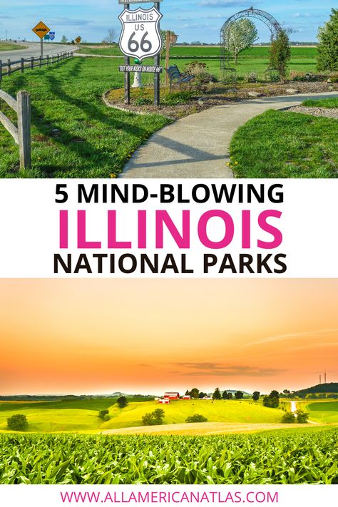 Wondering what to do in Illinois? These Illinois national parks are a great way to get outdoors, get some fresh air, and enjoy all of the things to do in Illinois. From the Lincoln Home to the Trail of Tears, the Illinois national parks are historic and great things to do in Illinois with kids. Illinois Things To Do, Things To Do In Southern Illinois, Illinois Travel Places To Visit, Matthiessen State Park Illinois, Things To Do In Illinois, Best Hikes In Illinois, Illinois Hiking, Effingham Illinois, Libertyville Illinois