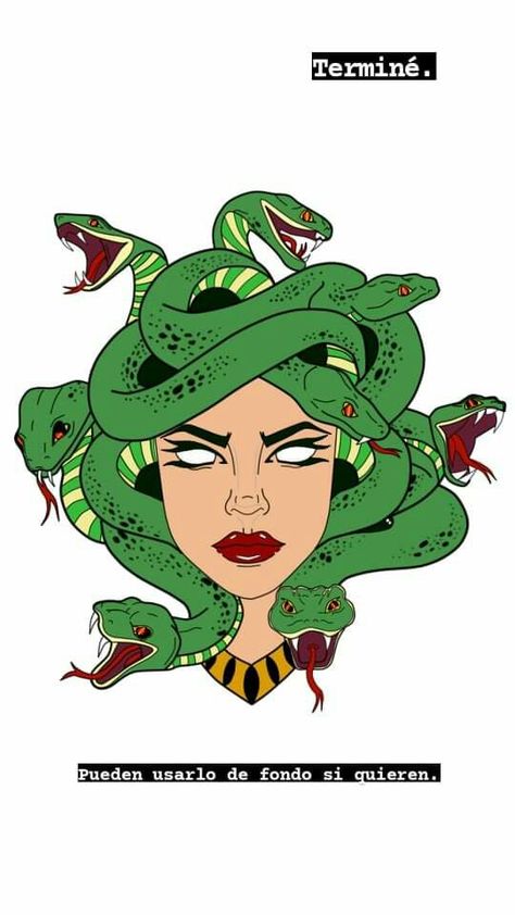 Medusa Color, Lady Aesthetic, Medusa Gorgon, Patch Ideas, French Nail, Mythical Creature, Goth Girl, Fantasy Monster, Doodle Sketch