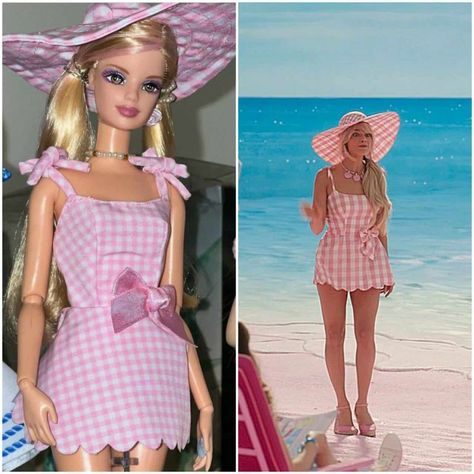 Barbie Pool Party Outfit, Barbie Pool, Barbie Pool Party, Pool Party Outfit, Barbie Film, Papel Vintage, Barbie Dresses, Pool Party Outfits, Barbie Collector Dolls