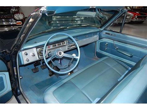 1964 Dodge Dart, Dodge Dart For Sale, Bronze Award, Chrome Wheels, Dodge Dart, Blue Boots, Compact Cars, Convertible Top, Blue Vinyl