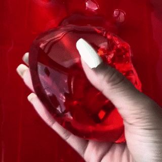 Red Slime, Sensory Images, Sensory Boards, Moving Image, Slime, Gif, In This Moment, Anime, Red