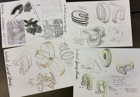 Year 12 Ideation: Using Architecture to inspire a Lamp Project Movement Drawing, Graphic Layout, Presentation Boards, Rendering Techniques, Jewel Design, Observational Drawing, Nature Sketch, Design Sketchbook, Interior Design Sketches