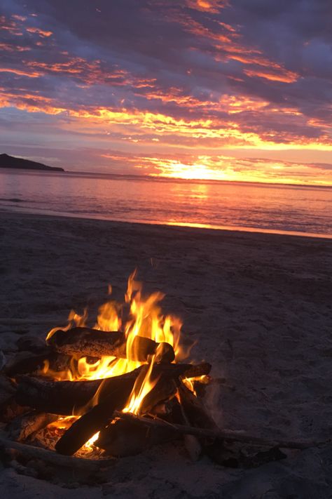 Playa Flamingo Costa Rica bonfire at sunset. #puravida #bonfire #costarica #sunsets Most Beautiful Sunsets In The World, Costa Rica Sunset, Playa Flamingo Costa Rica, Flamingo Sunset, Beach Fire, Flamingo Beach, Camping Photography, Fire Photography, Cute Tumblr Wallpaper