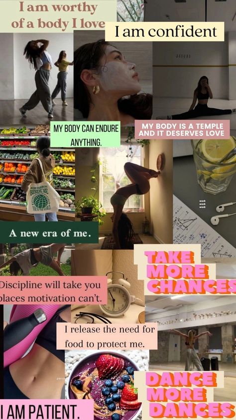 Health Vision Board, Affirmations Confidence, Fitness Vision Board, Girl God, Vision Board Wallpaper, Vision Board Goals, Vision Board Pictures, Vision Board Manifestation, Vision Board Inspiration