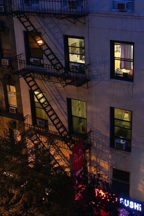 New York From Above, Fire Escape, Nyc Life, New York Life, City Vibe, One Photo, Nyc Apartment, Window View, Dream Apartment