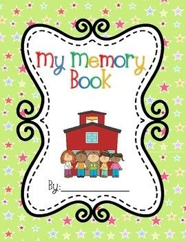 Handprint Memory Book, Memory Book Cover, Memory Book Kindergarten, Kids Graduation, Memory Scrapbook, Memory Books, Kindergarten, Preschool, Birds