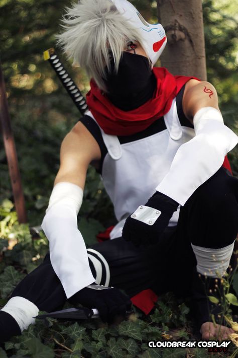 Anbu Kakashi cosplay Anbu Cosplay, Anbu Kakashi, Kakashi Cosplay, Funny Cosplay, Epic Cosplay, Best Cosplay, Cosplay Anime, Cosplay Costumes, Make Up