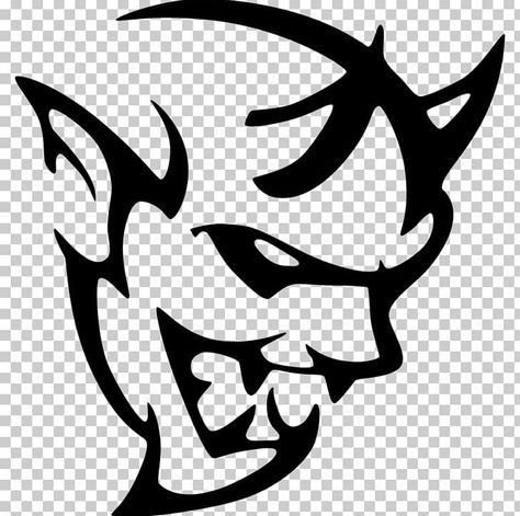 Drawing Desktop Wallpaper, Dodge Demon Logo, Hellcat Car, Mushroom Skull, Custom Car Stickers, Srt Demon, Dodge Demon, Palm Tattoos, Challenger Srt Hellcat