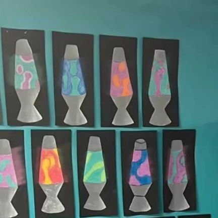 Lava Lamp Art Drawing, Lava Lamp Art Project, Lava Lamp Art Lesson, Lava Lamp Sketch, Lava Lamp Illustration Art, Lava Lamp Painting, Lamp Painting, Lamp Oil, Lava Lamps