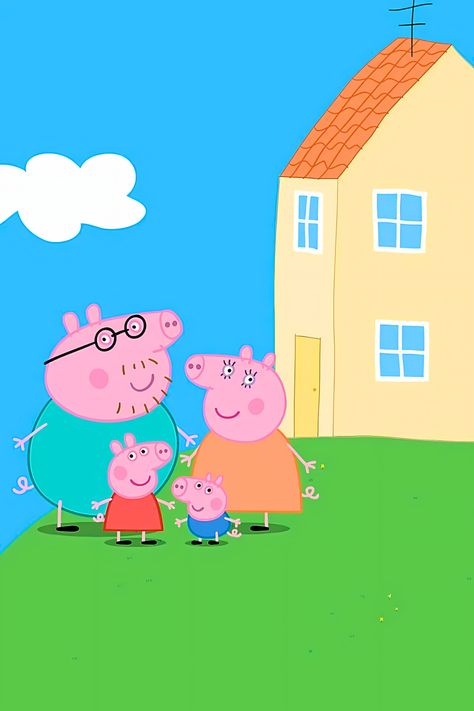 Comparte y descarga este fondo de pantalla de Peppa Pig. Imagen en alta resolución. Diseñamos fondos de pantalla personalizados, solicitalos por mensaje privado. Peppa Pig Wallpaper, Pig Wallpaper, Peppa Pig, Instagram Profile, On Instagram, Quick Saves, Instagram