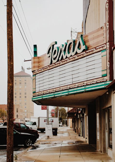 Texas Theatre San Angelo West Texas Aesthetic, San Antonio Texas Aesthetic, September Mood Board, Seguin Texas, Texas Aesthetic, Room Ideas Organization, September Mood, Cool Cities, San Angelo Texas