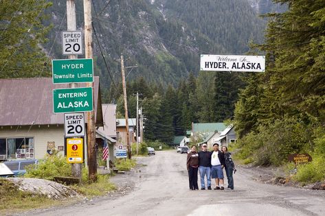 Hyder Alaska, Alaska Road Trip, Round The World Trip, The Longest Journey, Friendly Ghost, Long Journey, Road Trip Hacks, Road Trip Planning, Roadside Attractions