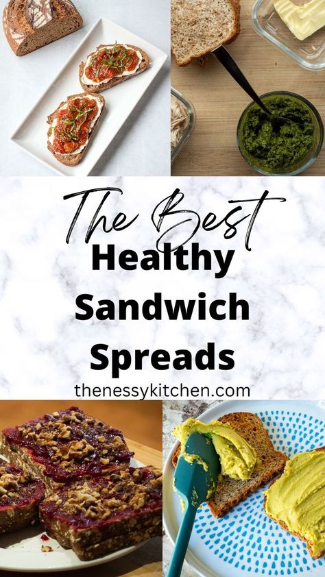 Sandwich Spreads Ideas, Meditrain Diet, Food Processor Recipes Healthy, Healthy Spreads, Classic Egg Salad Sandwich, Sandwich Spread Recipes, Sandwich Spreads, Gut Recipes, Delicious Healthy Meals