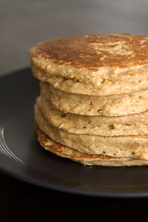 Multigrain Pancake Mix (Munching with Maddie) | my kitchen addiction Multigrain Pancakes Recipes, Multigrain Pancake Mix Recipe, Multigrain Pancakes, Yummy Pancakes, Pancake Mix Recipe, Pumpkin Pancake Recipe, Grain Recipes, Crepes And Waffles, Family Brunch