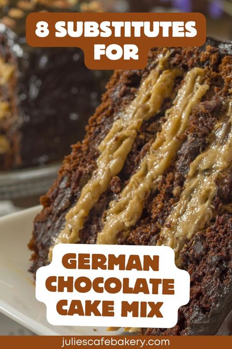 german chocolate cake mix substitute German Chocolate Box Cake Mix Hacks, Chocolate Box Cake Mix Hacks, Super Moist Cake, Simple Chocolate Cake, Chocolate Box Cake, Premium Cake, German Chocolate Cake Mix, Devils Food Cake Mix Recipe, Cake Mixes