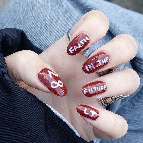 Faith In The Future Nails, Louis Tomlinson Nails, Future Nails, Faith In The Future, Fit Ideas, Nails Inspo, Holiday Nails, Louis Tomlinson, Nail Ideas